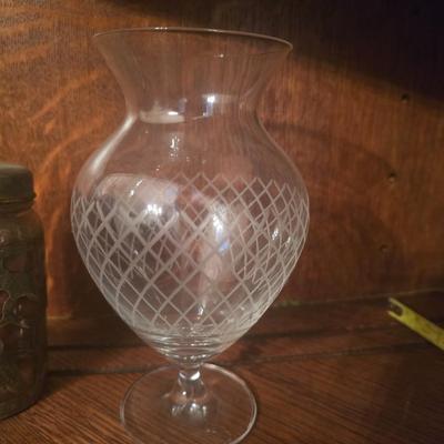 Etched goblet