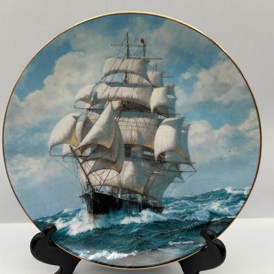 “The Golden Age of the Clipper Ships” with Certificate of Authenticity and Box