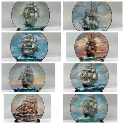 “The Golden Age of the Clipper Ships” with Certificate of Authenticity and Box