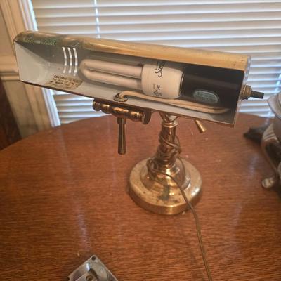 Brass desklamp