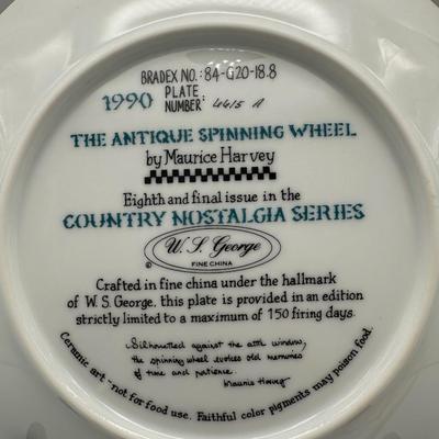 8 “Country Nostalgia” W.J. George with Certificate of Authenticity