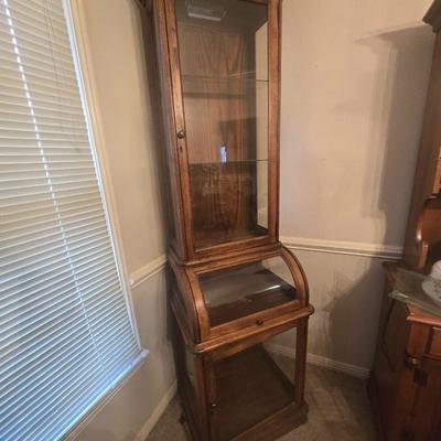 Curio Glass hutch