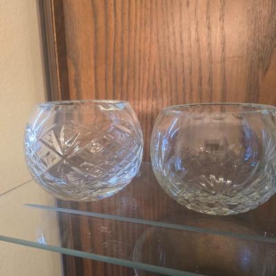 Crystal bowls qty 2