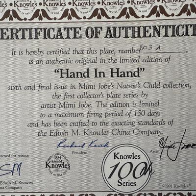 Complete “Nature’s Child” Series with Certificate of Authenticity & Box