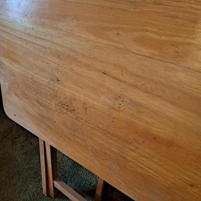Blonde TV Tray Caddy Set (BD-SD)