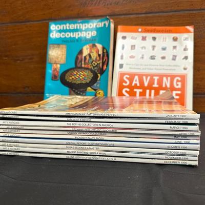 Art & Antiques 1996 & 1997 Magazines and Decor Books