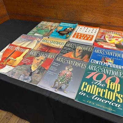 Art & Antiques 1996 & 1997 Magazines and Decor Books