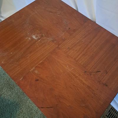 Chunky Modern-Style Lane Matching Coffee and Side Tables (BD-SD)