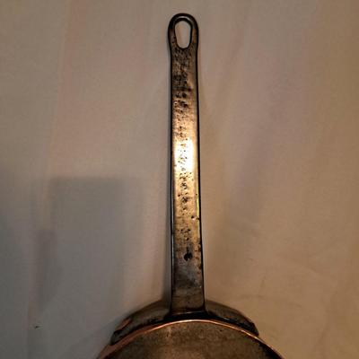 Early BRAMHALL Hand-Forged Heavy Copper Pan (DR-SD)