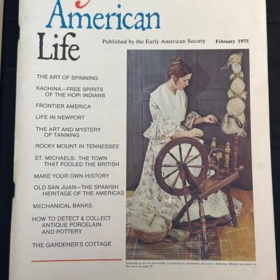 1974 & 1975 Early American Life Magazines