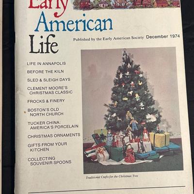 1974 & 1975 Early American Life Magazines