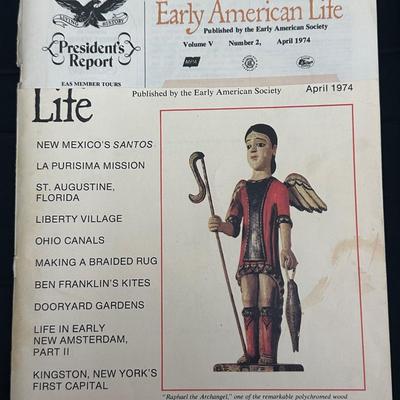 1974 & 1975 Early American Life Magazines