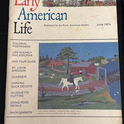 1974 & 1975 Early American Life Magazines