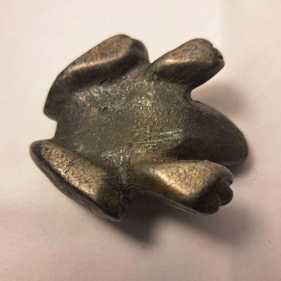 Four Vintage Molded Brass Figurines (DR-SD)