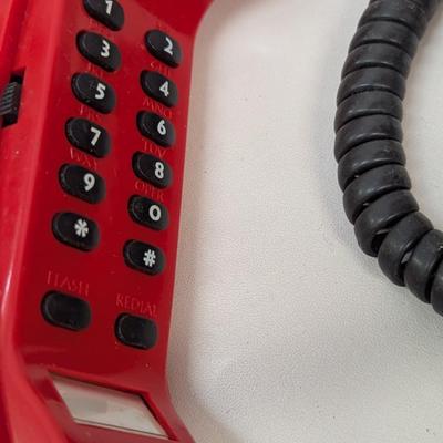Coca Cola Blinking Disc Telephone No Box Or Plug