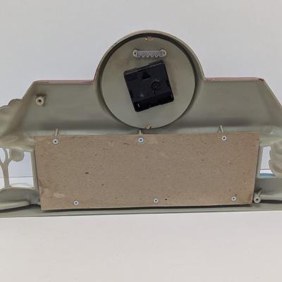Burwood Products Made In USA 1980's Coca-Cola Family Drive-In Clock