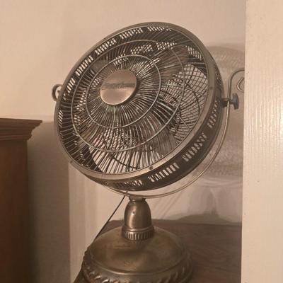 Brass colored fan