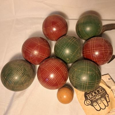 Vintage Horseshoes and BOCCE Games (LR-SD)