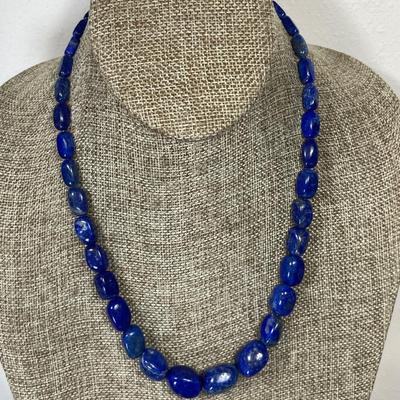 DTR Jay King Sterling and Lapis Necklace