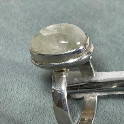 Moonstone Sterling Ring 9