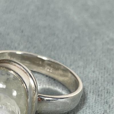 Moonstone Sterling Ring 9