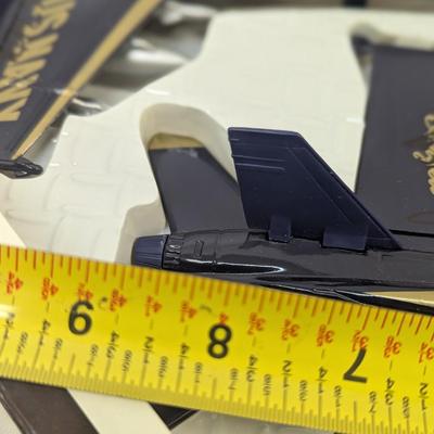 Die Cast Metal Airplanes Blue Angels US Navy Signed 2008 Air Show