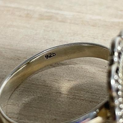 Labradorite Sterling Silver Ring 10