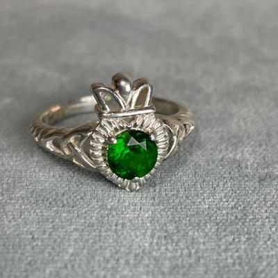 Sterling Silver Irish Celtic Ring 8