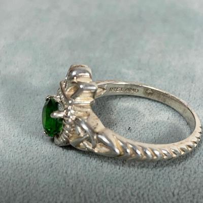 Sterling Silver Irish Celtic Ring 8