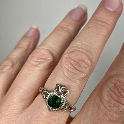 Sterling Silver Irish Celtic Ring 8
