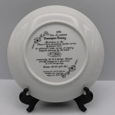 8 "Flowers From Grandma's Garden" by Glenna Kurz w/ Certificate of Authenticity
