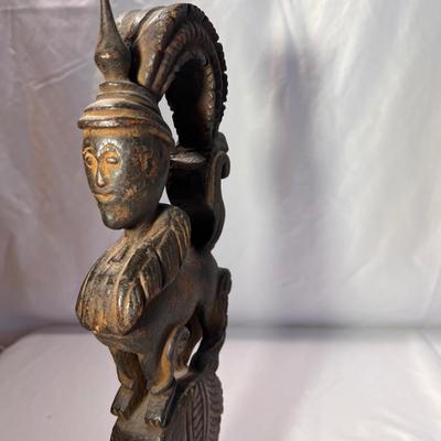Carved Wooden Buddhist Statues (DR-RG)