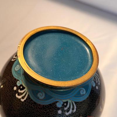 Cloisonné Vase With Dragon Design (LR-RG)