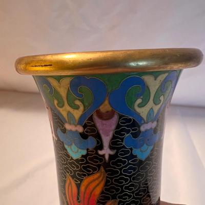 Cloisonné Vase With Dragon Design (LR-RG)