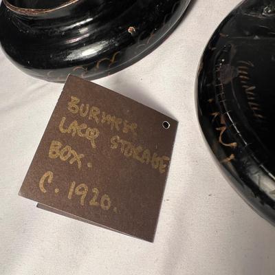 Burmese Lacquer Boxes & More (LR-RG)