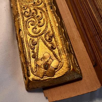 Palm Leaf Gilt Edged Manuscript (LR-RG)