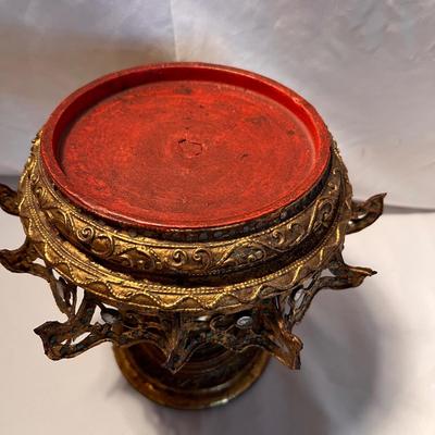 Ornate Betel Box with Stand (LR-RG)