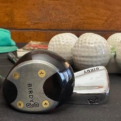 Masters Memorabilia and Golf Themed Office Desk Decor