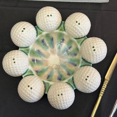 Masters Memorabilia and Golf Themed Office Desk Decor