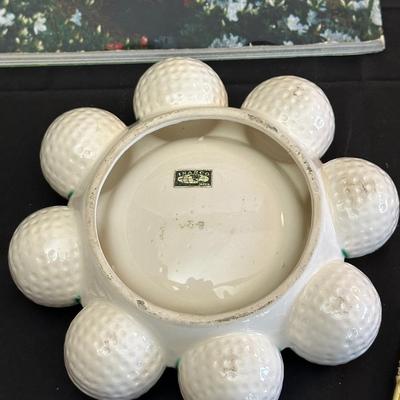 Masters Memorabilia and Golf Themed Office Desk Decor