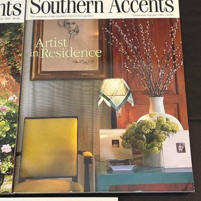 1998 & 1999 Southern Accents Magazines