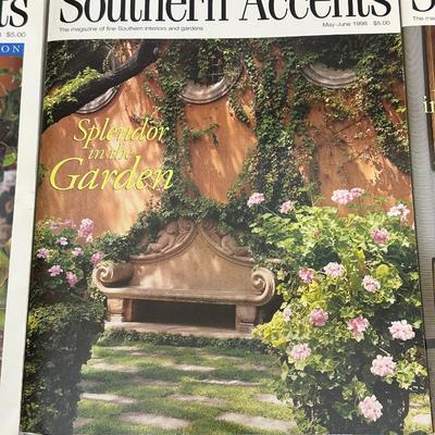 1998 & 1999 Southern Accents Magazines