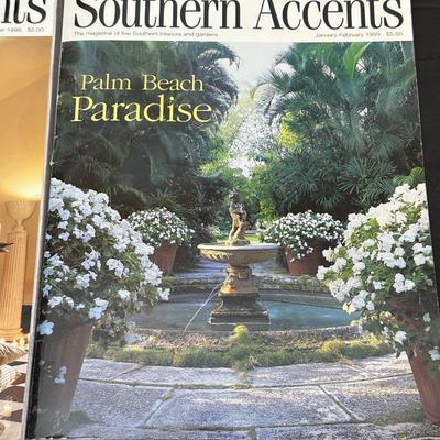 1998 & 1999 Southern Accents Magazines