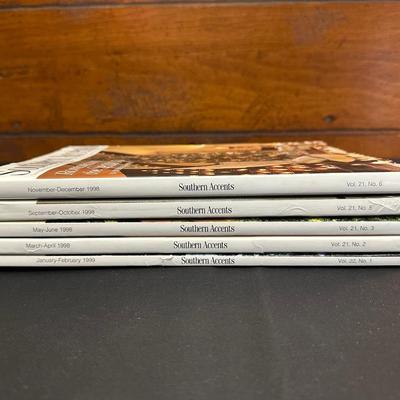 1998 & 1999 Southern Accents Magazines