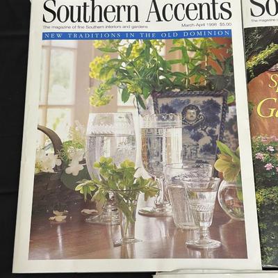1998 & 1999 Southern Accents Magazines