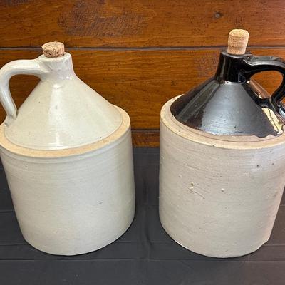 Vintage Stoneware Jugs & Pitcher