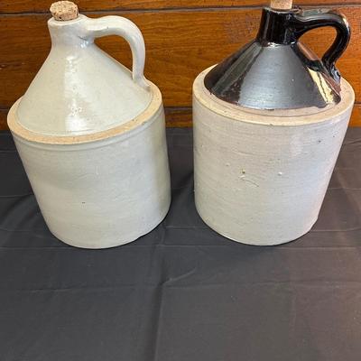 Vintage Stoneware Jugs & Pitcher