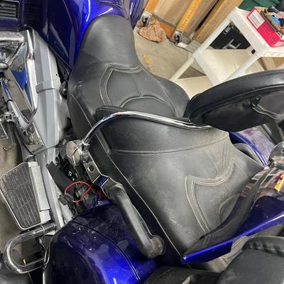 2003 Honda Goldwing with training wheels.