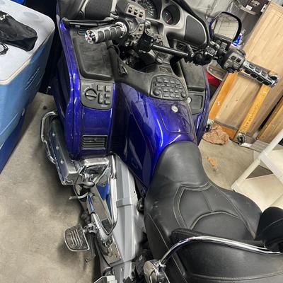 2003 Honda Goldwing with training wheels.