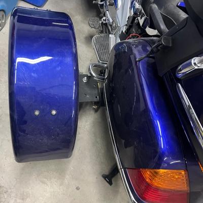 2003 Honda Goldwing with training wheels.